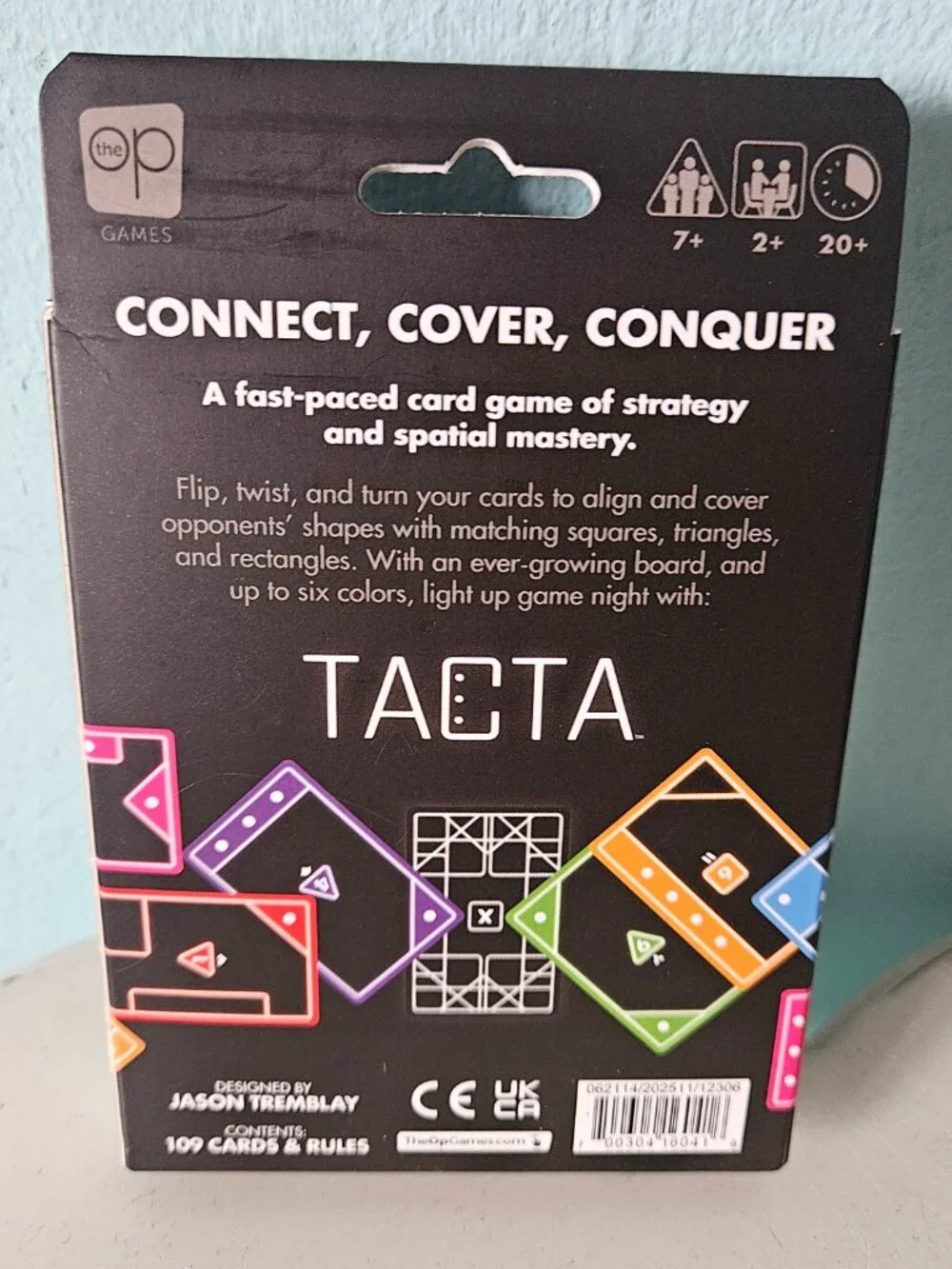 Tacta Flip 7 Card Game gaming lot Holographic Edition New/Sealed by The Op 7+